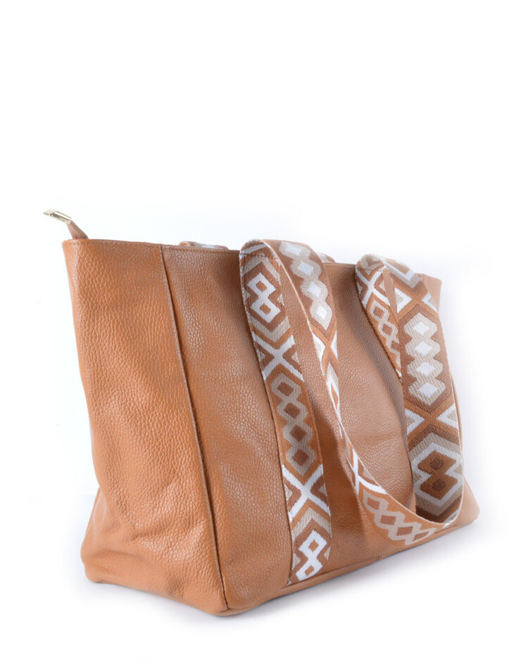 Lederen shopper | IBIZA | 552879