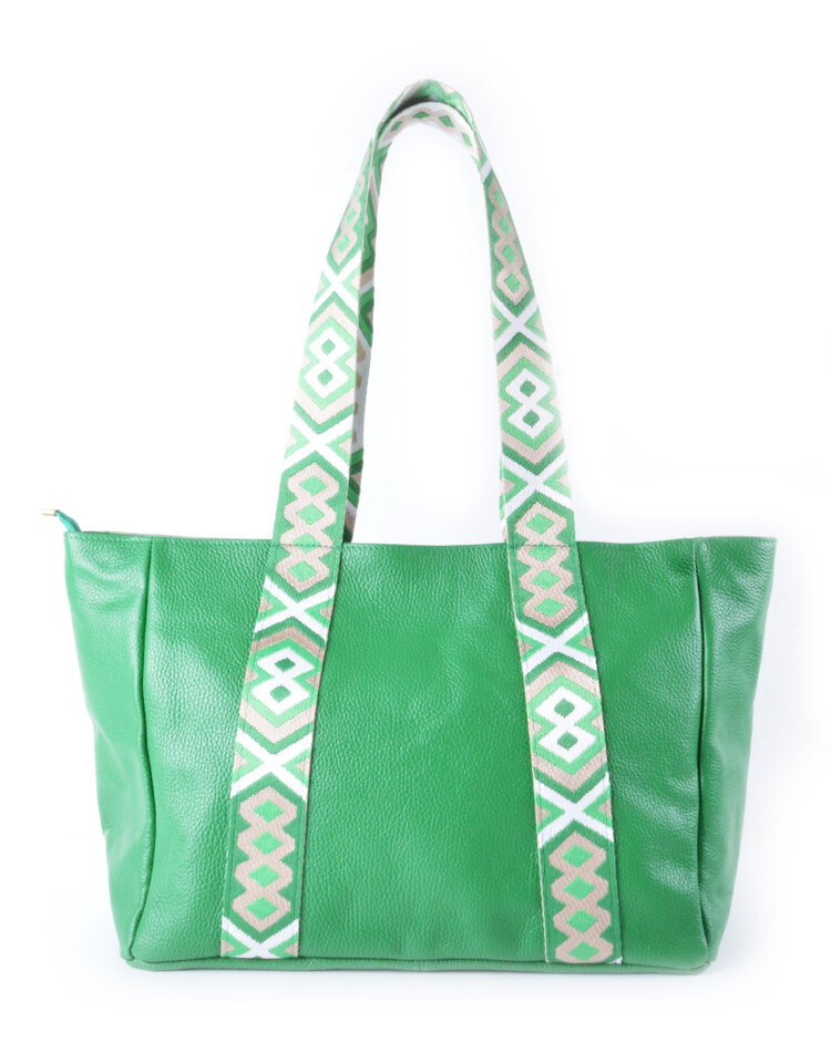 Lederen shopper | IBIZA | 552879