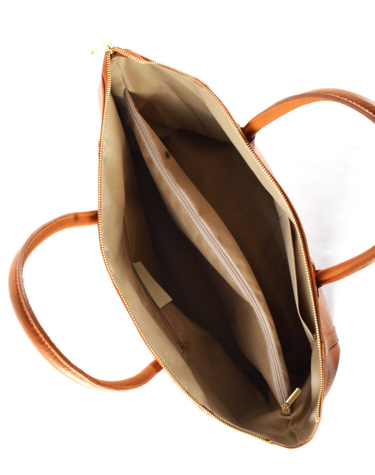 Lederen handtas | 552880