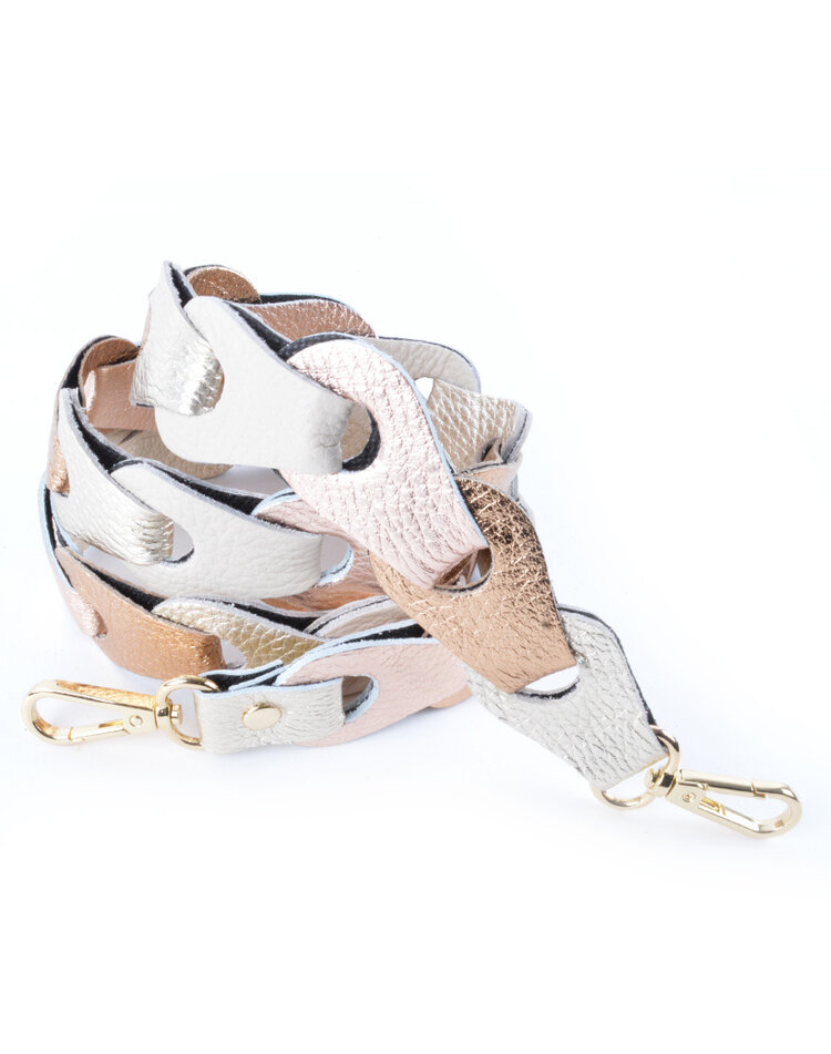 Bagstrap braided metallic XL