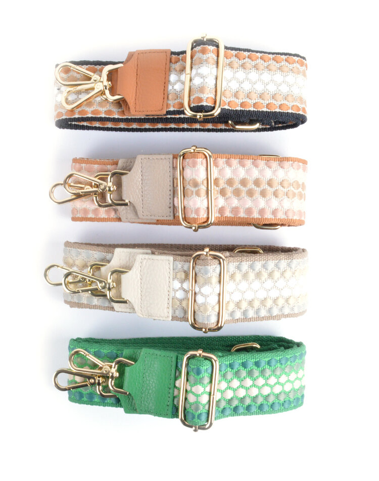 Lederen schouderband TIBET