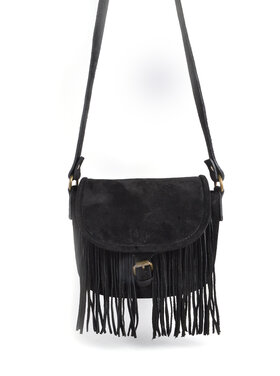 Giuliano Leather  Wildleder-Schultertasche | Fransen | 552881
