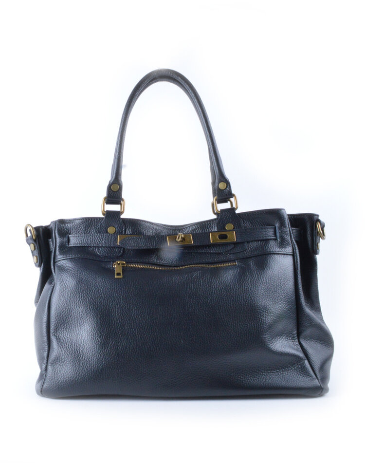 Leder-Handtasche | 552886