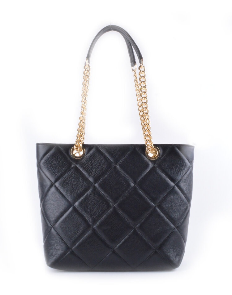 Leder-Shopper
