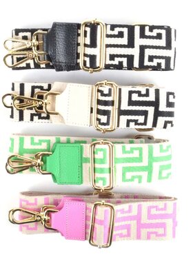 Shoulderstrap print monochrome