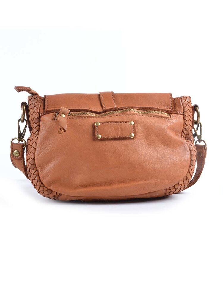 Giuliano Leather  Gewaschene Leder-Schultertasche | 552889
