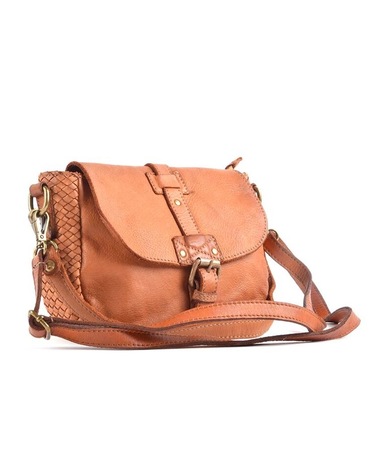 Giuliano Leather  Gewaschene Leder-Schultertasche | 552889