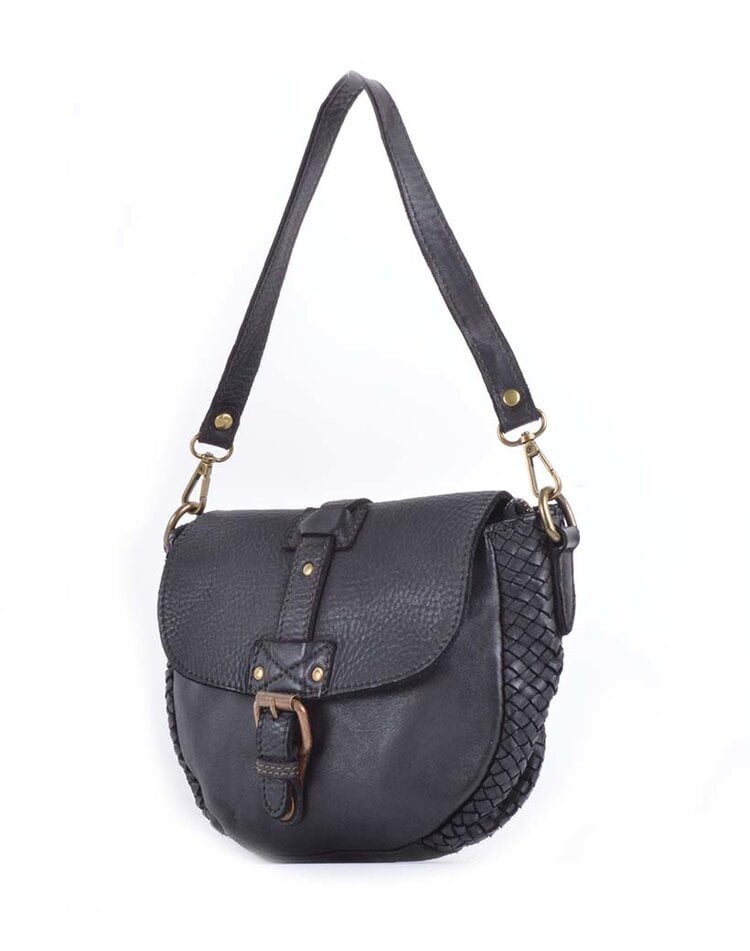 Giuliano Leather  Gewaschene Leder-Schultertasche | 552889