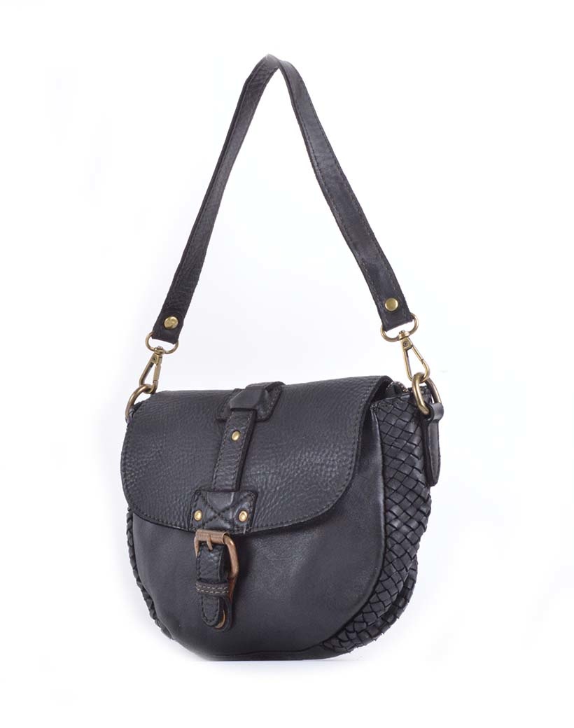 Giuliano Leather Gewassen Lederen schoudertas | 552889, foto 6 van 6