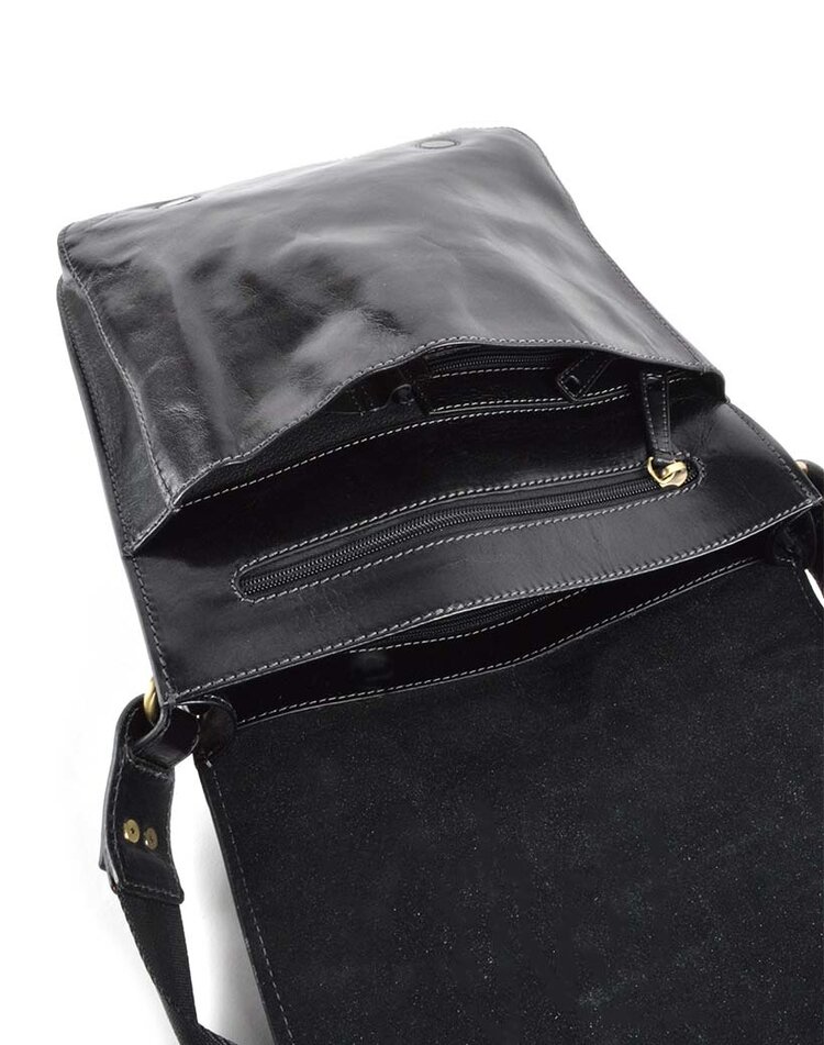 Leder-Crossbody-Tasche | 552896