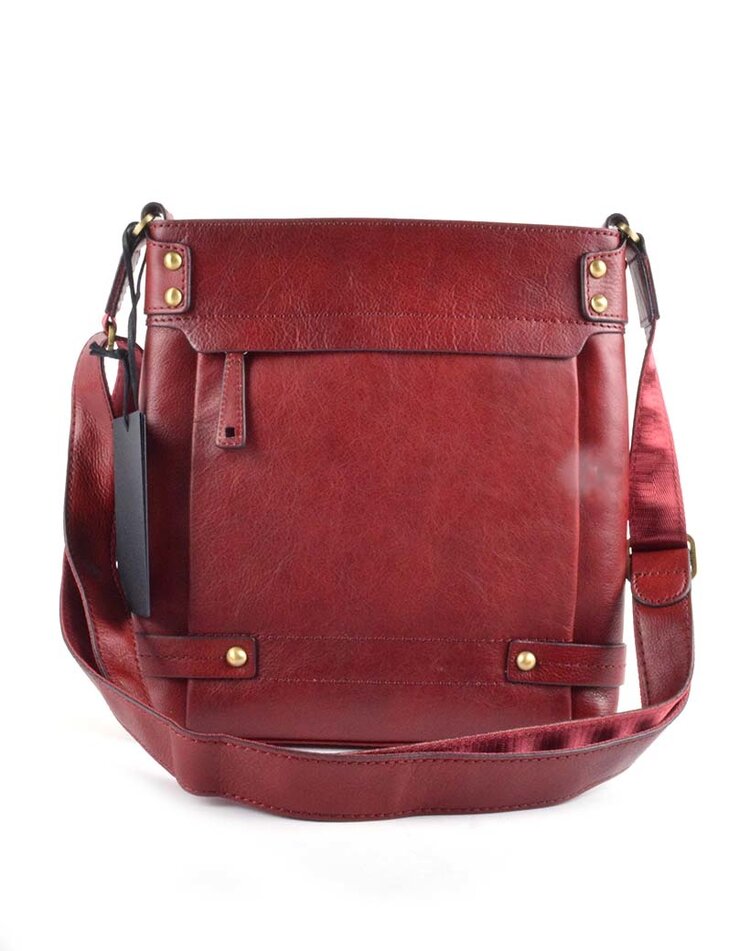 Lederen crossbody tas | 552897