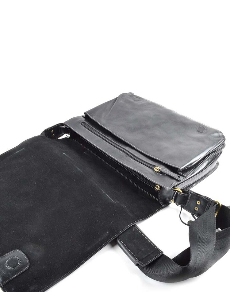 Lederen crossbody tas | 552892