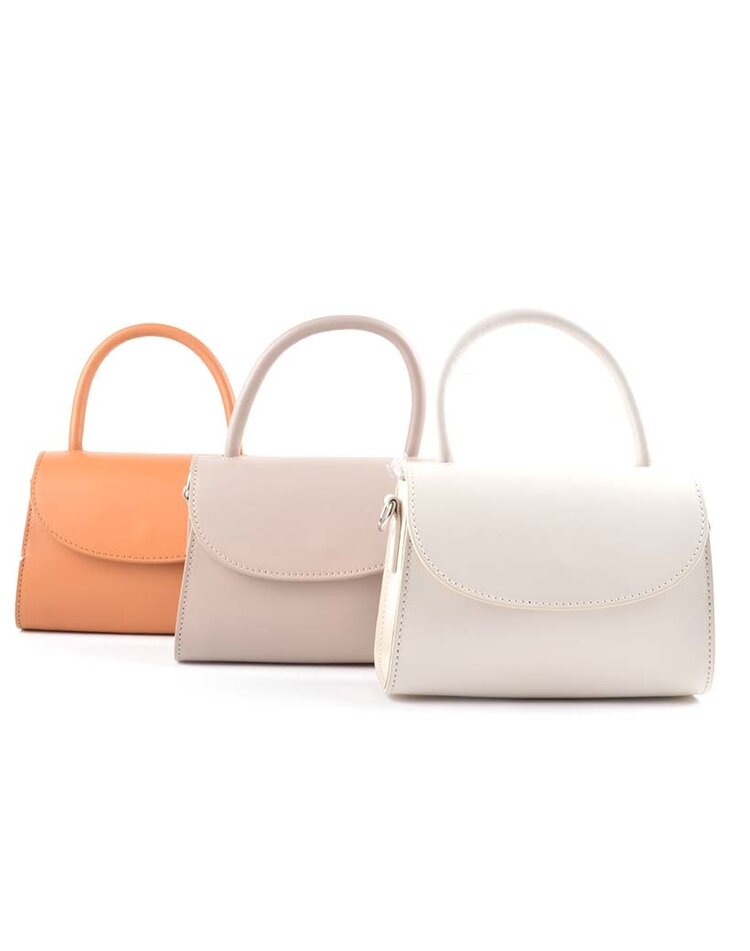 Lederen handtas MINI  | 552899