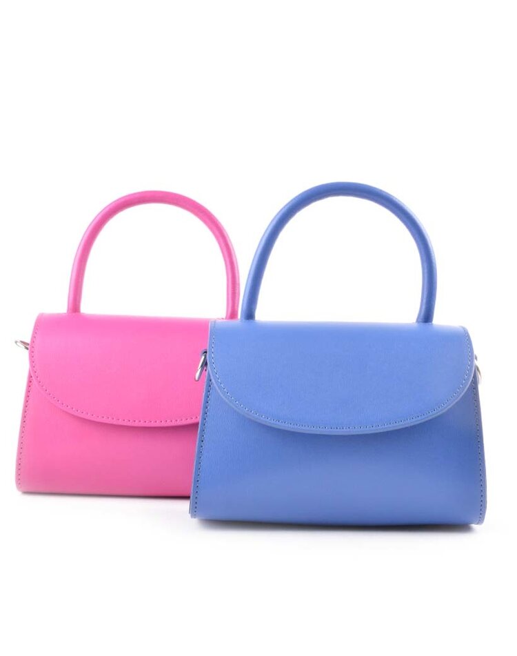 Lederen handtas MINI  | 552899