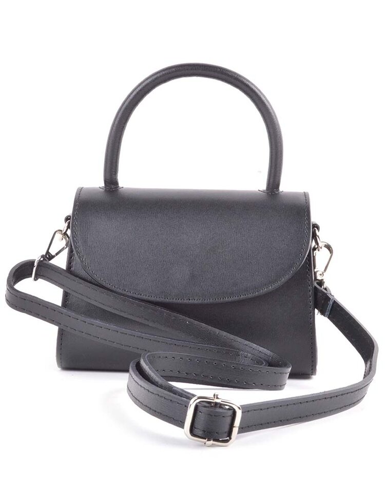 Lederen handtas MINI  | 552899