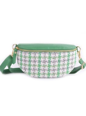 Leder-Gürteltasche Hahnentritt | 552900