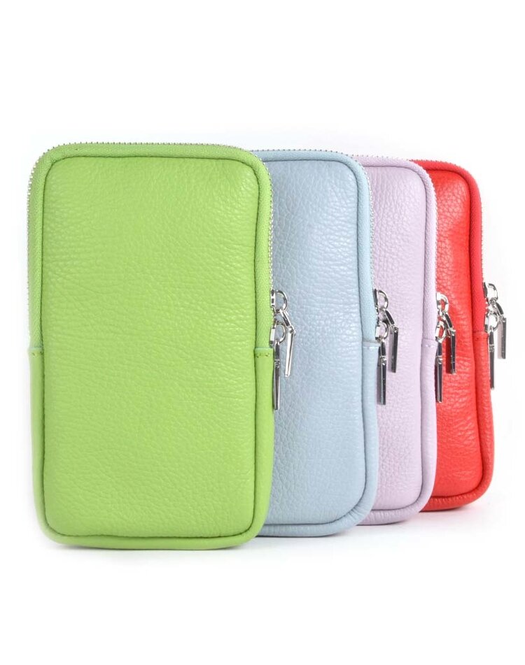 Kleine Leder-Schultertasche | Lang | 900041