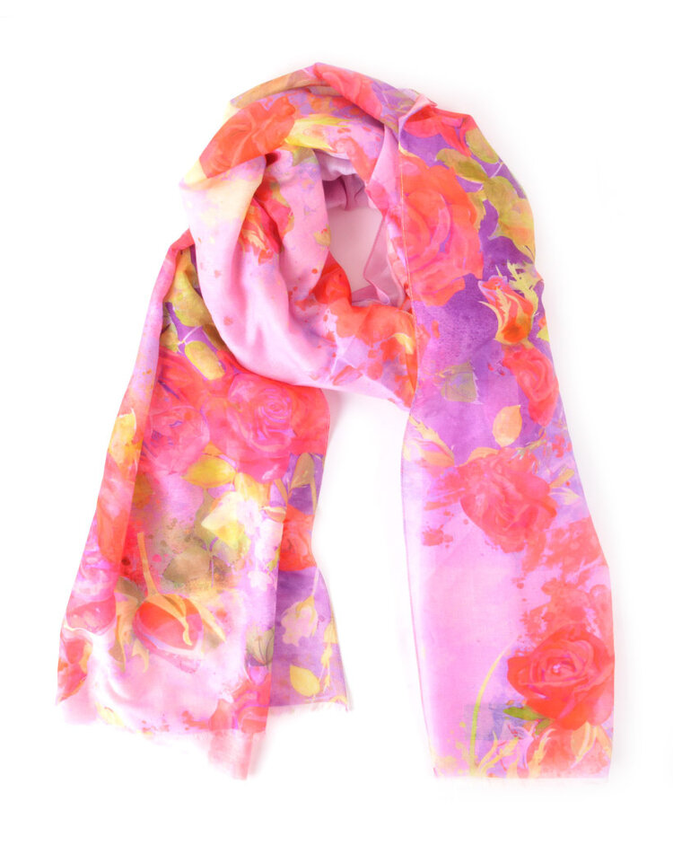 Sjaal | Bloemen | 700318