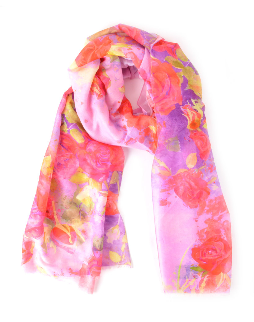 Sjaal | Bloemen | 700318