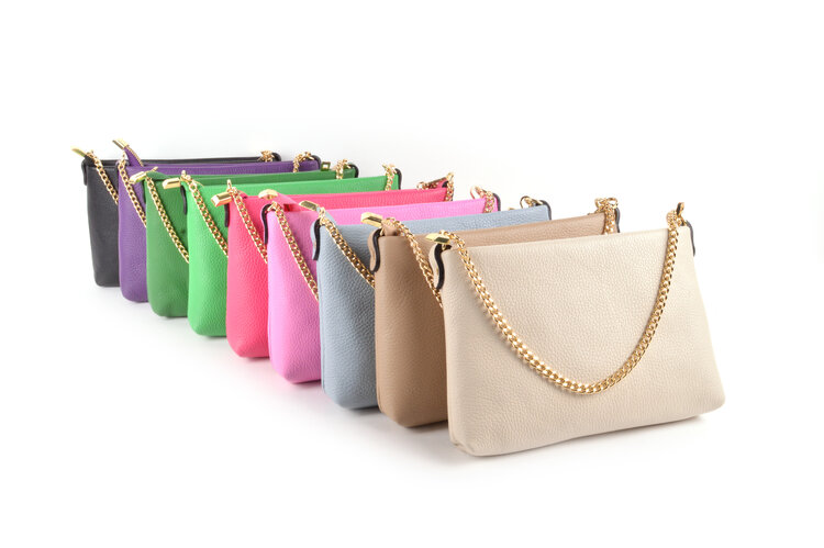 Leather shoulderbag | 552786