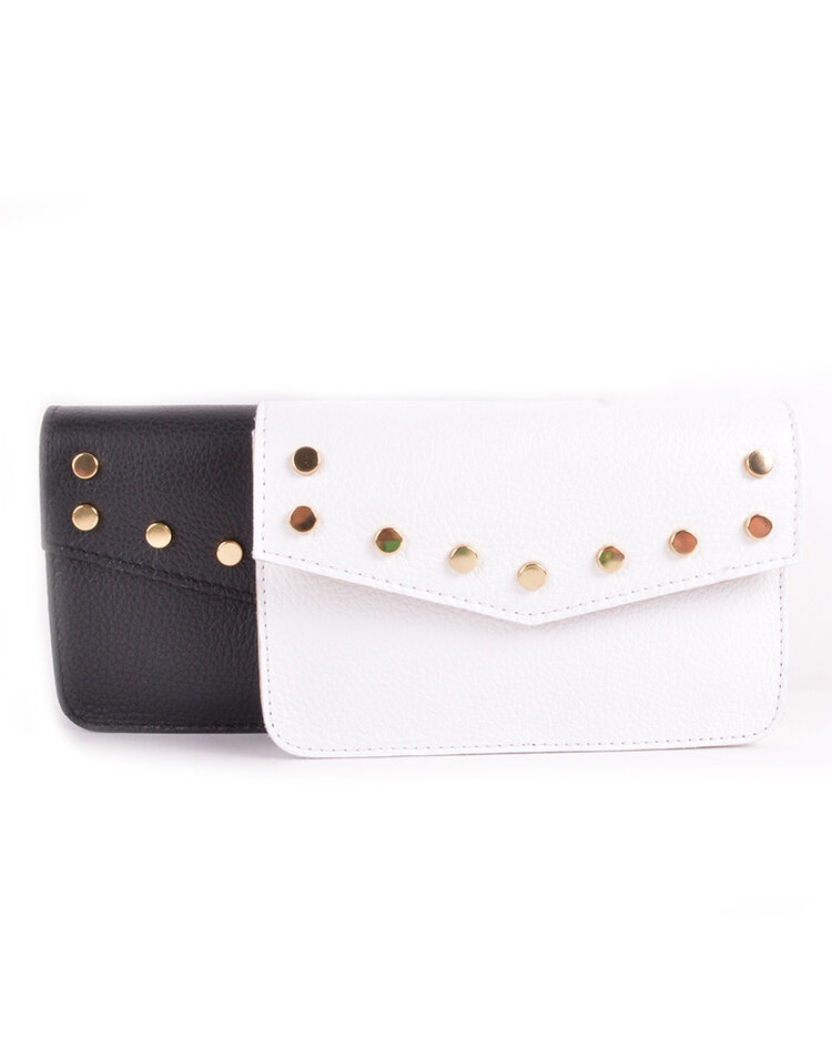 Kleine Leder-Schultertasche | Belt Bag | 9000582