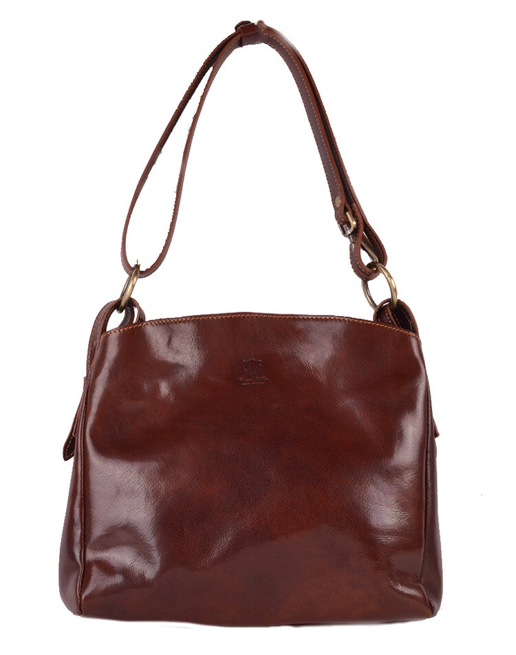 Lederen handtas  | 552710