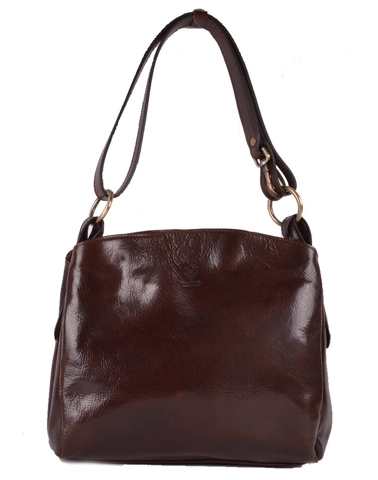 Lederen handtas  | 552710