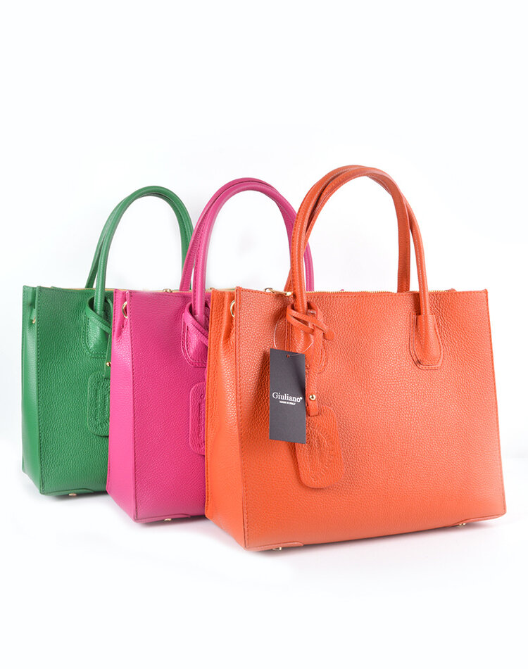 Lederen handtas | 552760