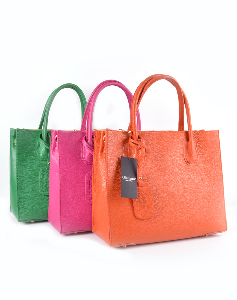 Lederen handtas | 552760