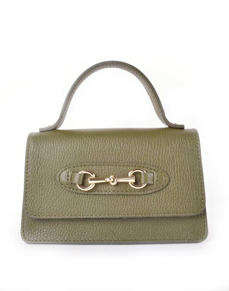 Lederen schoudertas | 552826