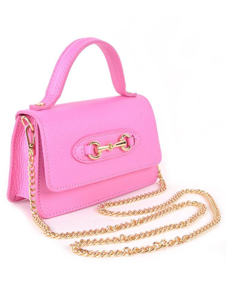 Lederen schoudertas | 552826