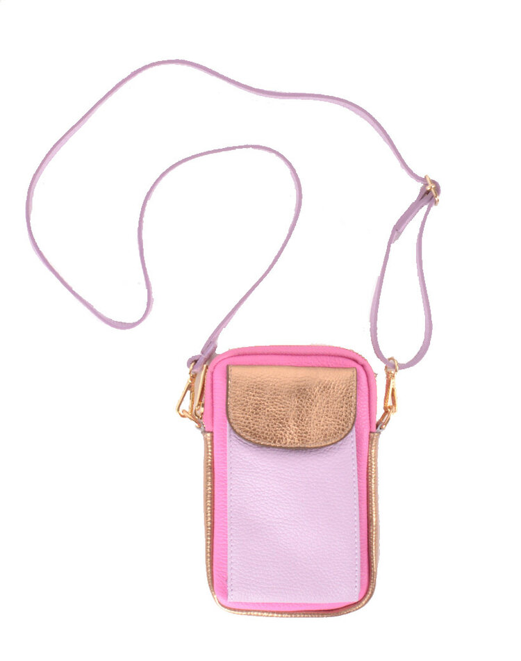 Leather phonebag | 5527920