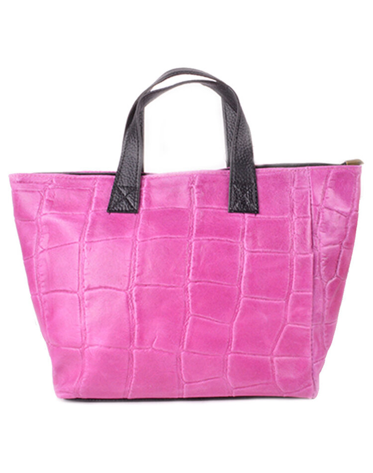 Leren handtas | Pebbles - Mat 552571