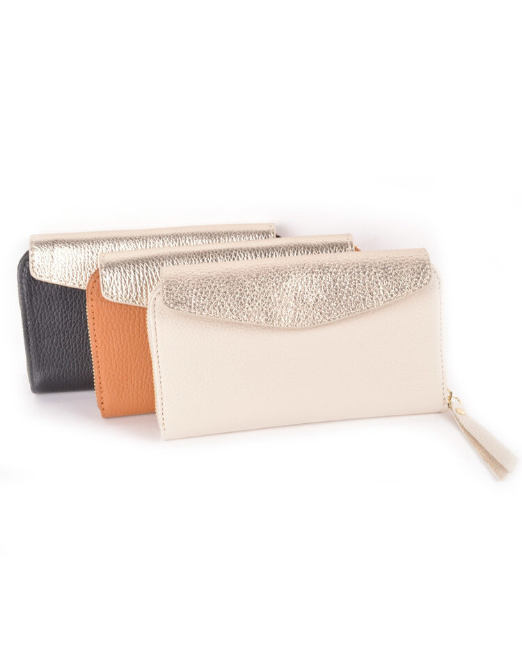 Lederen portemonnee    | 5590692