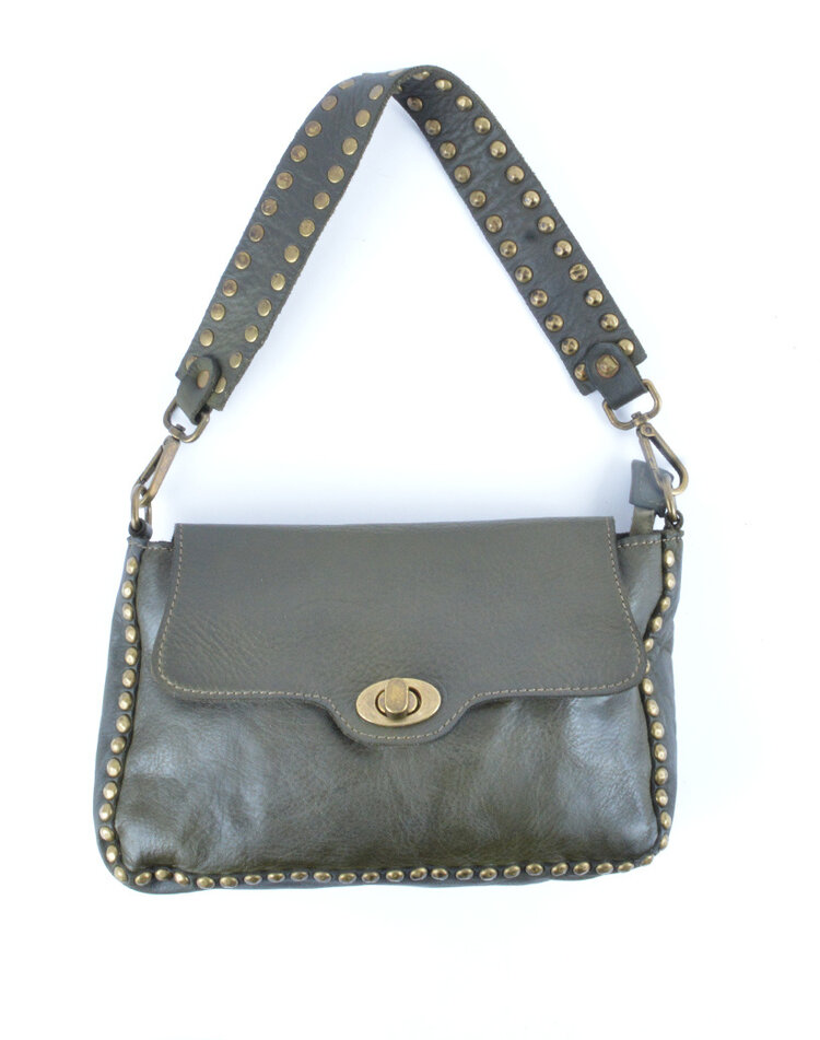 Giuliano Leather  Gewaschene Leder-Schultertasche | 552799