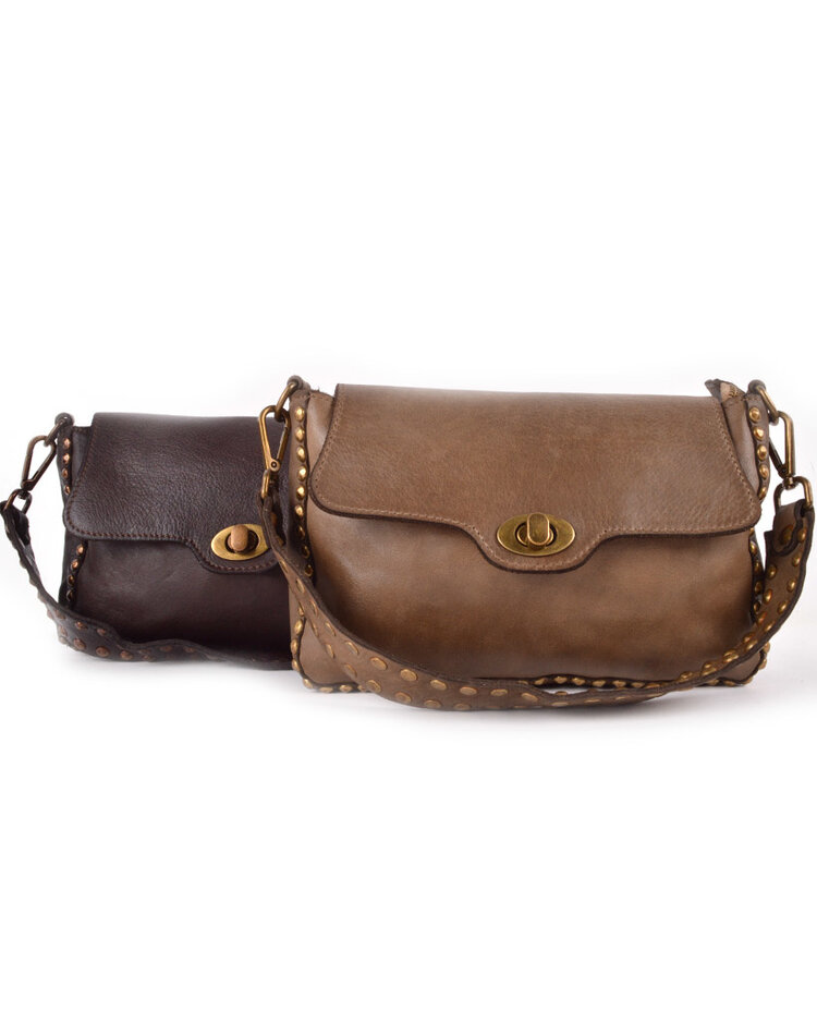Giuliano Leather  Gewaschene Leder-Schultertasche | 552799
