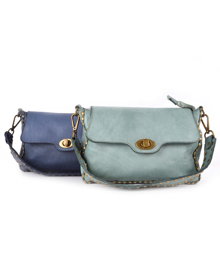 Giuliano Leather  Gewassen Lederen Schoudertas | 552799