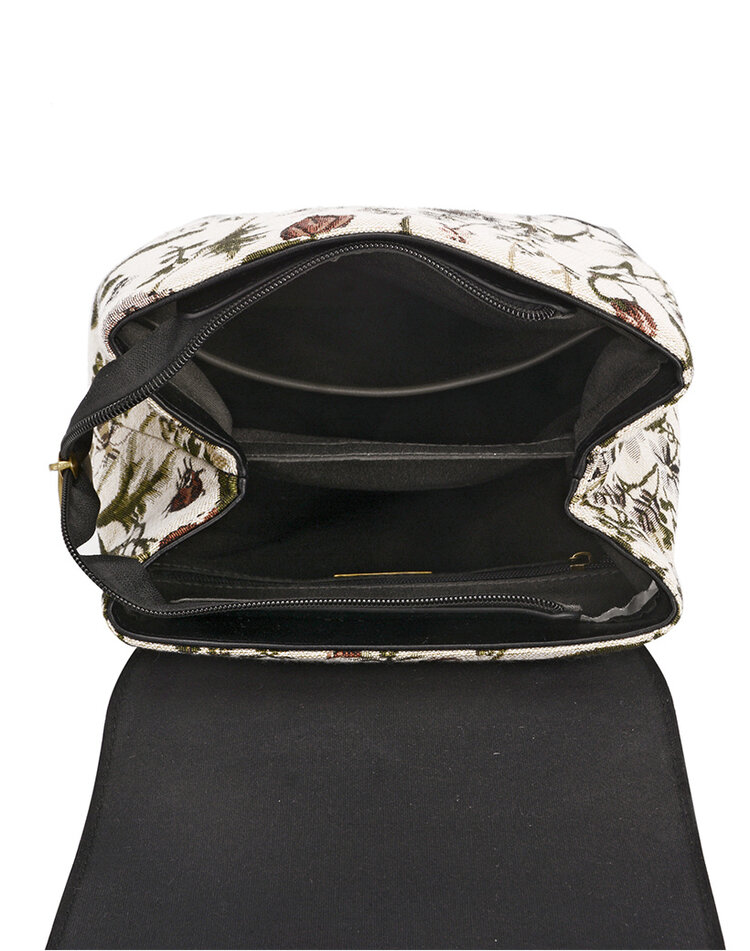 David Jones | mini kunstlederen rugtas | 202305