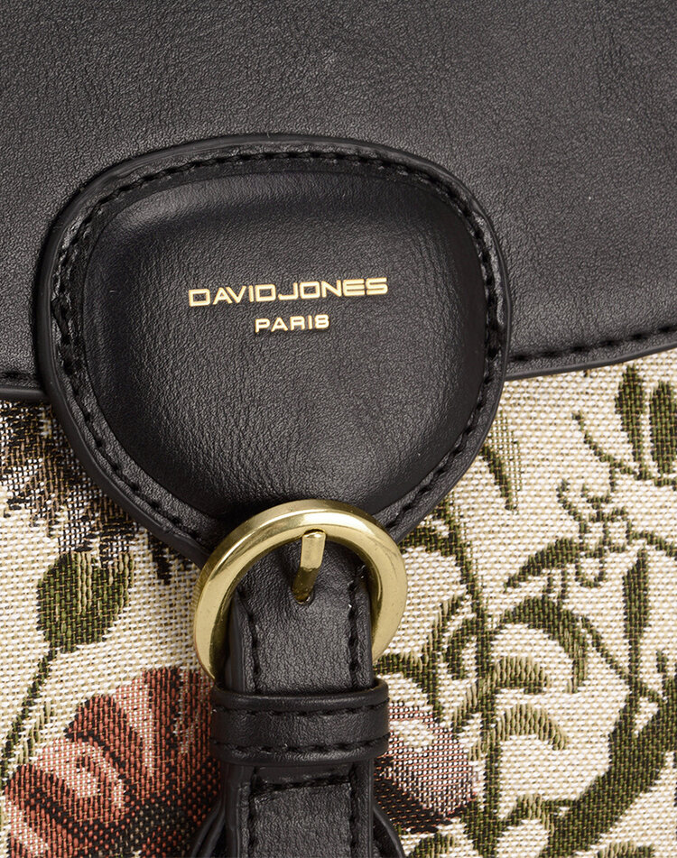 David Jones | Mini-Kunstleder-Rucksack | 202305