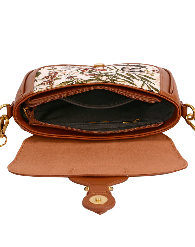 David Jones | Kunstleder-Schultertasche | 202304