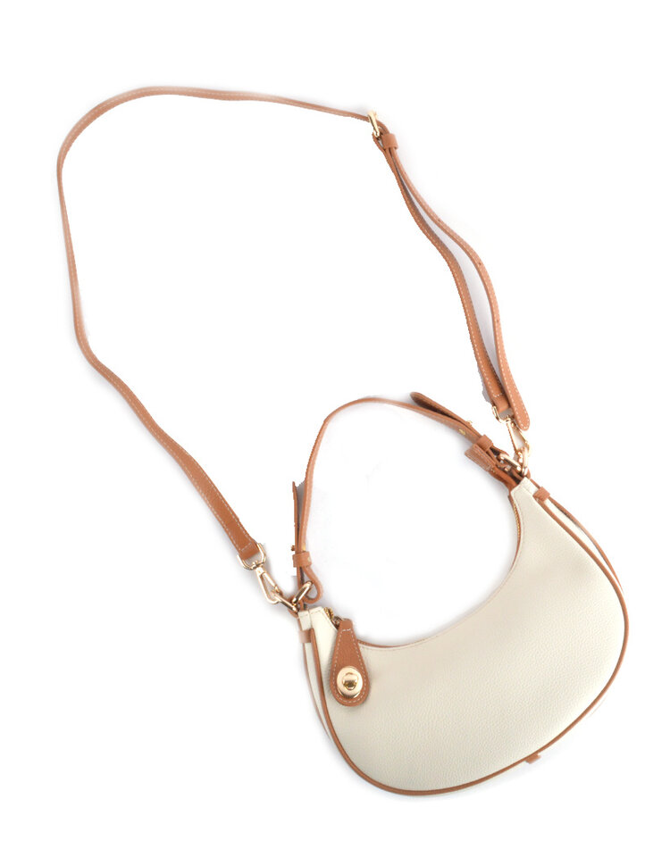 Leather combi handbag | 552877