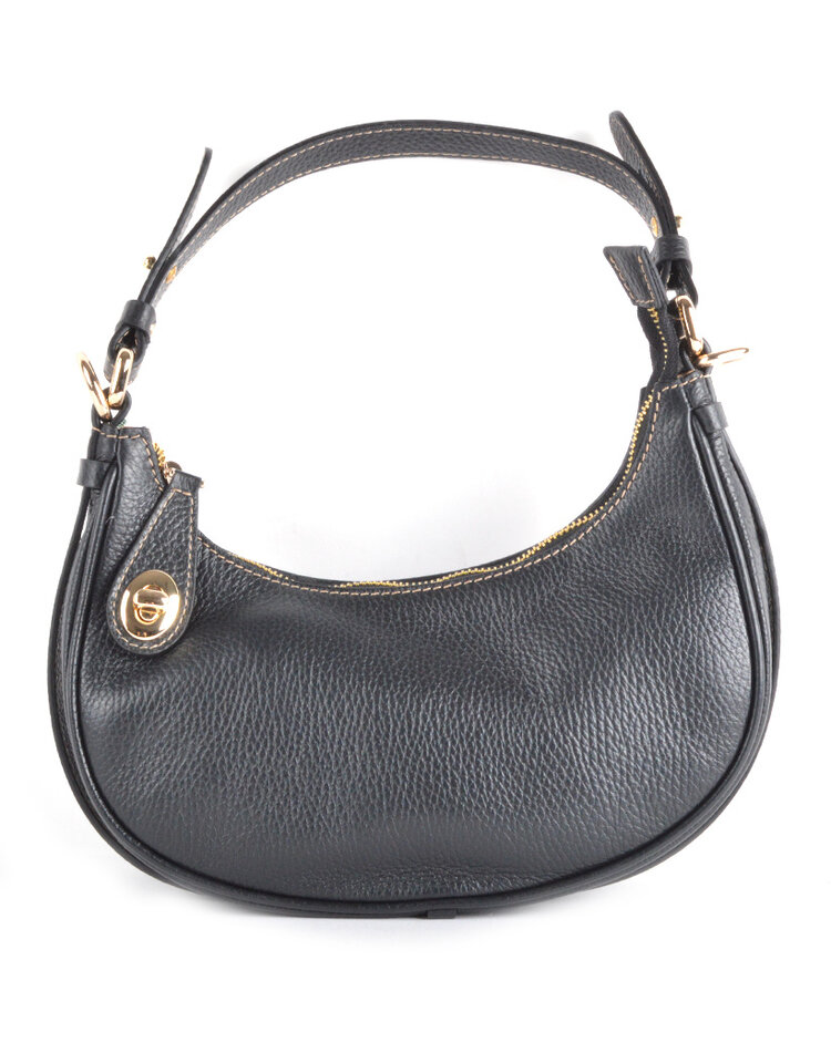 Leather combi handbag | 552877