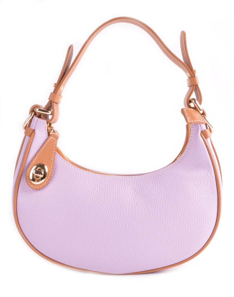 Leather combi handbag | 552877