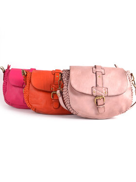 Giuliano Leather  Gewaschene Leder-Schultertasche | 552889