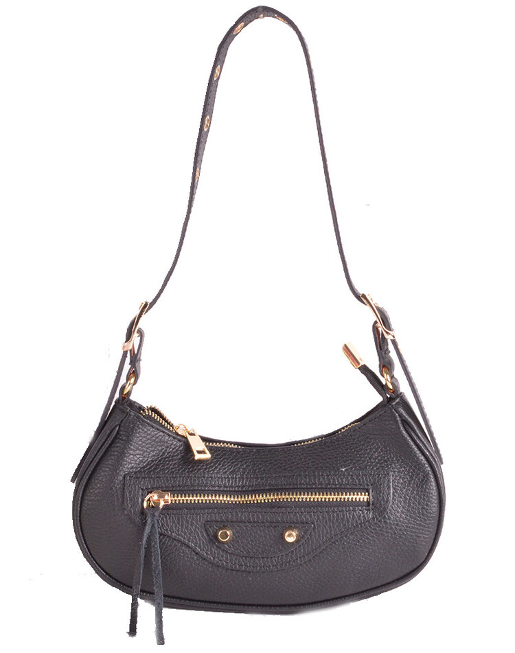 Leder-Schultertasche | 5528491
