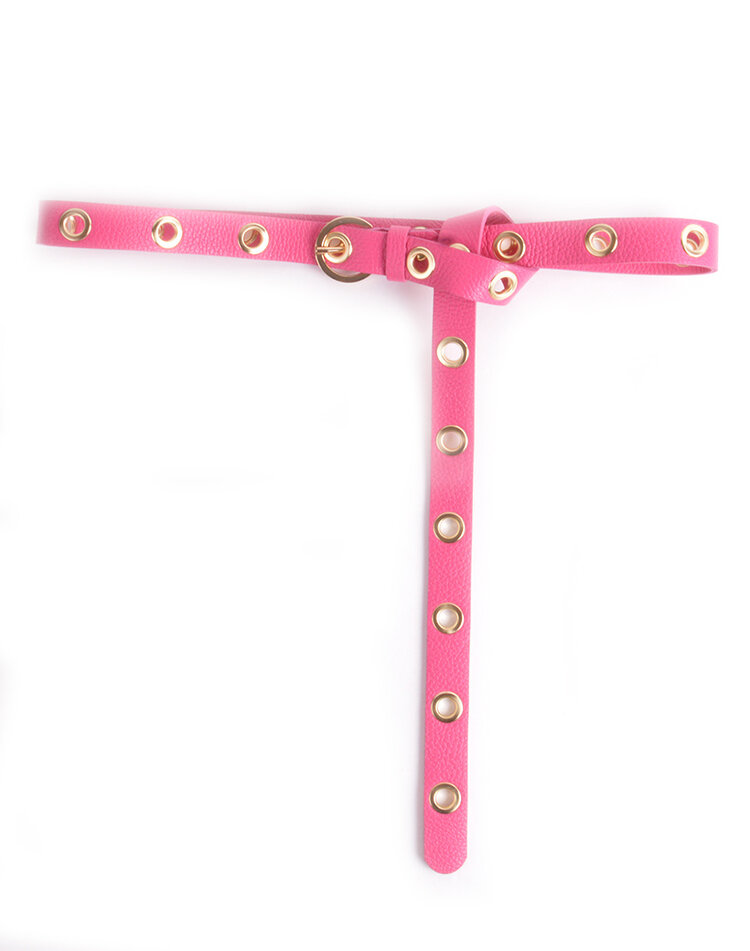 Riem  - Metalen gaatjes leer | 559087