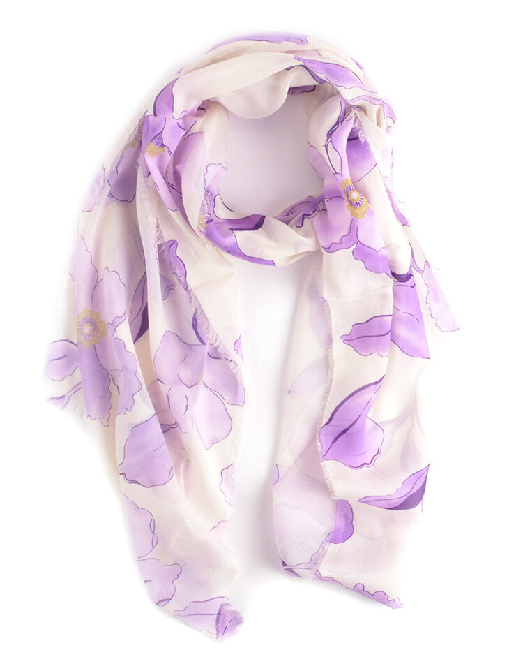 Sjaal | Bloemen | 700318