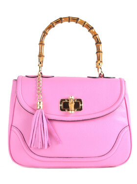 Leder-Handtasche Bambus | 552665