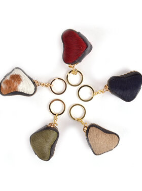 Keyring | Etui | Heart | Cowhide