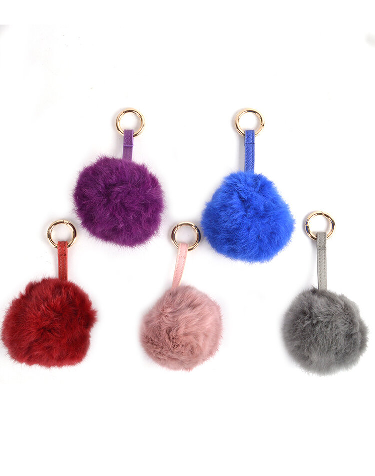 Keyring | Bulb | Leather